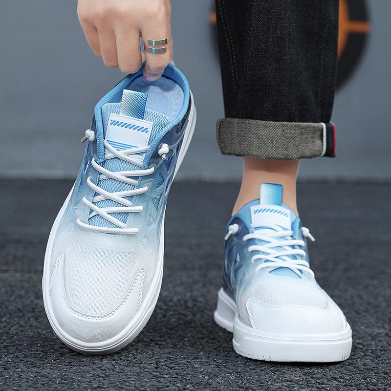 Мужская спортивная обувь Летние мюли с открытой спиной Повседневные сандалии Кроссовки Сабо Тапочки для студентов Большие размеры