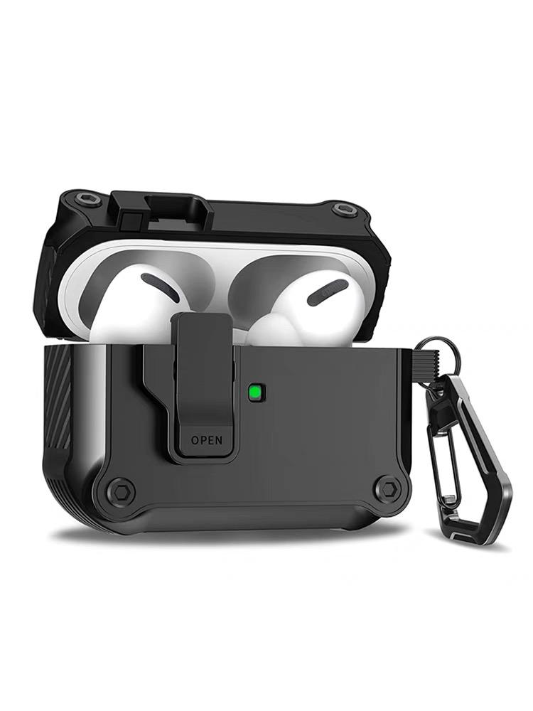 Чехол с замком безопасности для AirPods Pro 2 3 Чехол для AirPods Pro2 Pro 2nd Gen Чехол Противоударный чехол Air Pods Pro airpods3 Funda