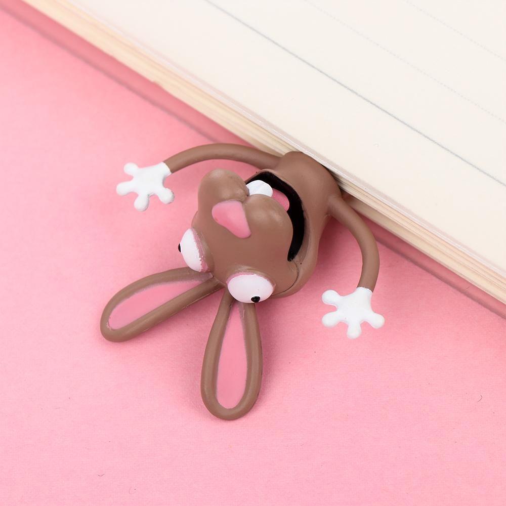 Gift Funny Creative Stationery School Supplies Book Markers Cartoon Animal Style Bookmarks