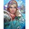 Diamond Embroidery Girl Diamond Mosaic Portrait Full Drill Diamond Painting Cross Stitch