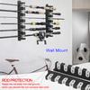 Fishing Rod Rack Simple Installation Wall/Vertical Mounted Fishing Pole Holder Stand Indoor Outdoor Accessories