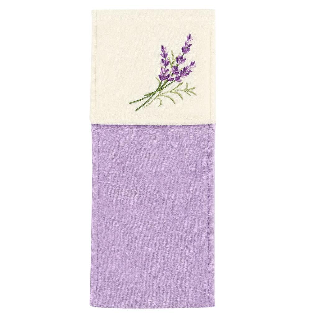 Senko S.D.S Sweet Lavender Toilet Fabric Paper Holder Cover, Lavender Flower, 64712