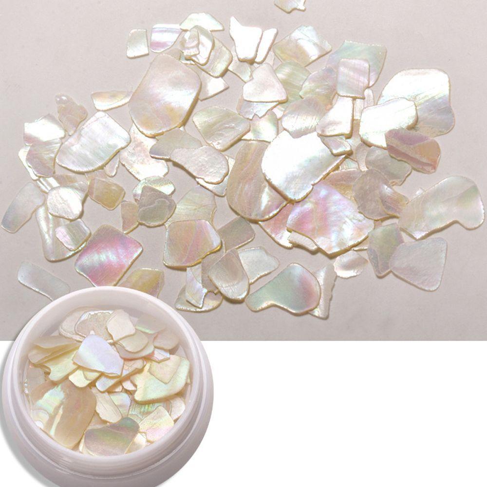 Slices Shell Fragments Ornament Nail Art Abalone Slices Nail Art Decorations