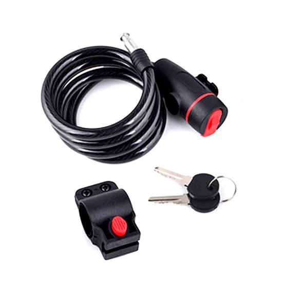 1 комплект мотоциклетного замка высокой прочности, устойчивый к деформации, металлический замок для горного велосипеда с ключом для дома
