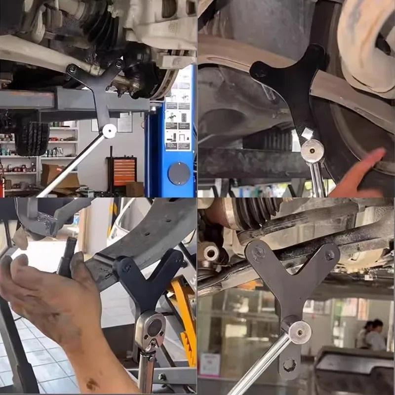 Пресс-съемник шаровых опор Разжимной инструмент для нижнего рычага подвески Рычаг для разборки подвески автомобиля Прочный Инструменты для ремонта автомобилей в гараже