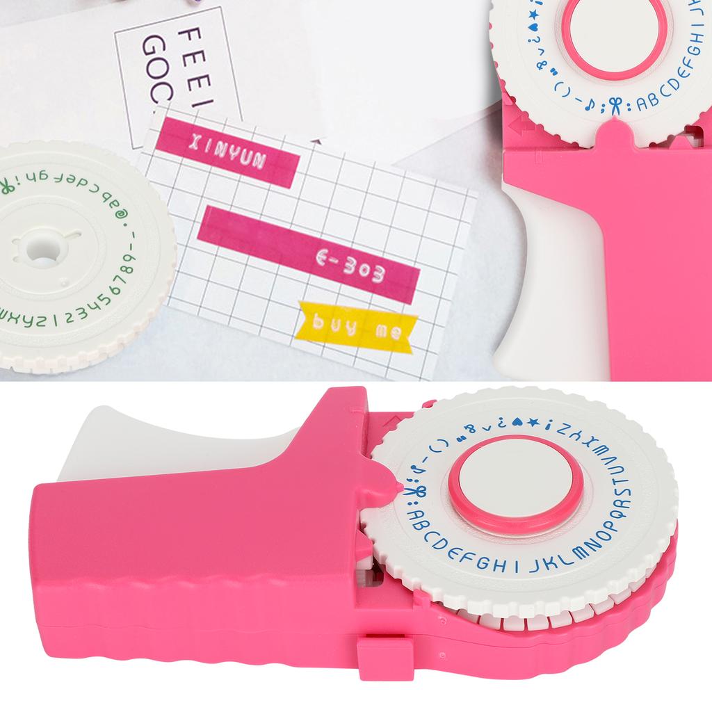 Ручная пишущая машинка для тиснения этикеток, тиснитель, офисные принадлежности E‑303