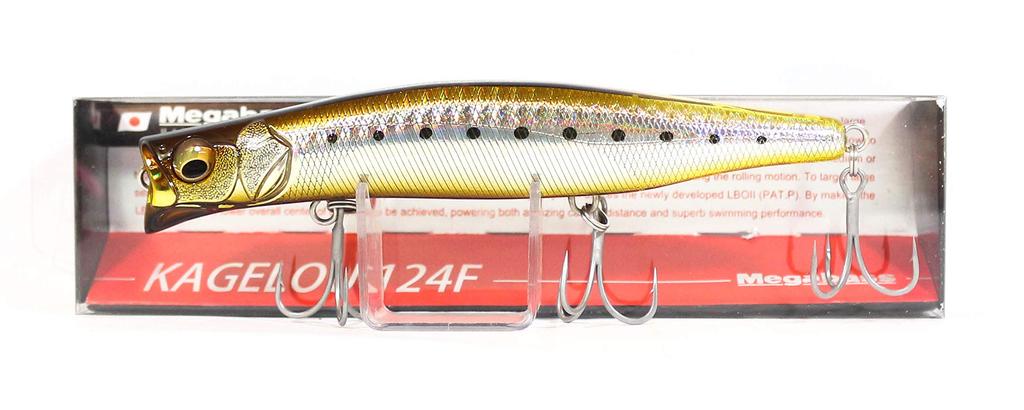 Megabass Minnow KAGELOU 124 GG Stained Sardine 38362 Приманка