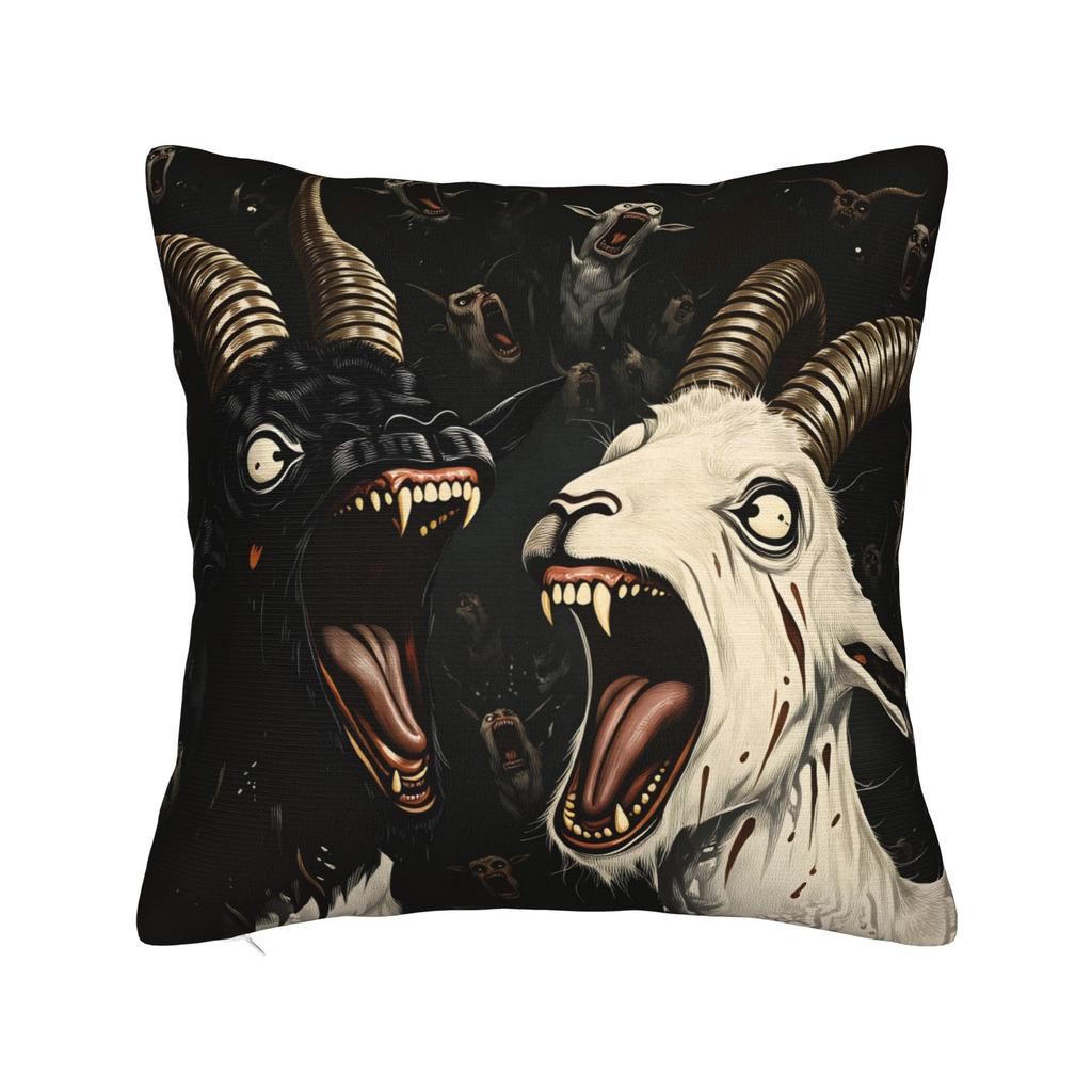Pillow Cover Adorable AnimalPrinted Novelty Pillow Case For Chair Sofa Home Decor Pillowcases