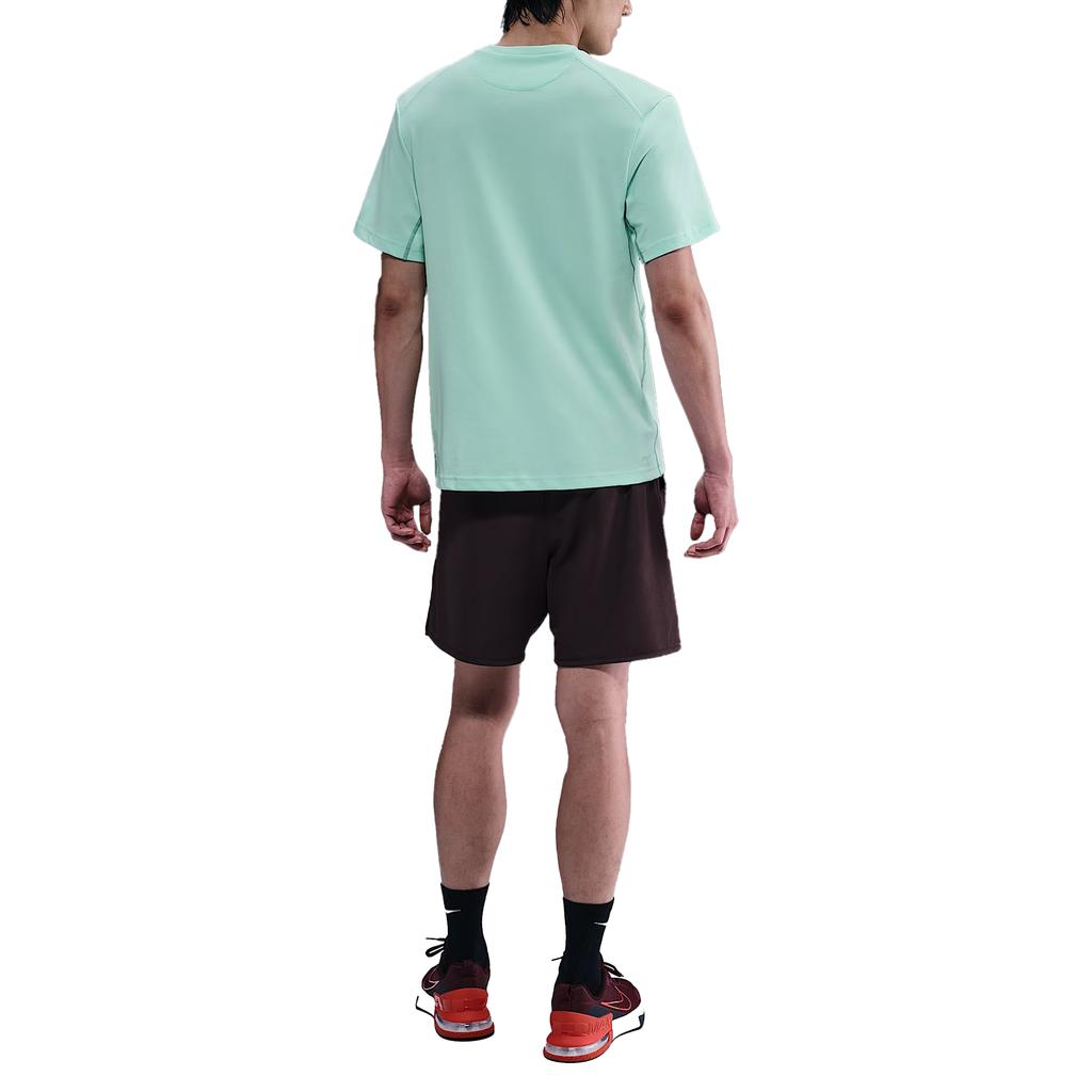 Nike Мужская тренировочная футболка Dri-Fit с основным логотипом, быстросохнущая, топы IH8661-353
