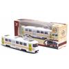 Classic Train Tram Diecast Pull Back Model with LED Music Developmental Kids Toy