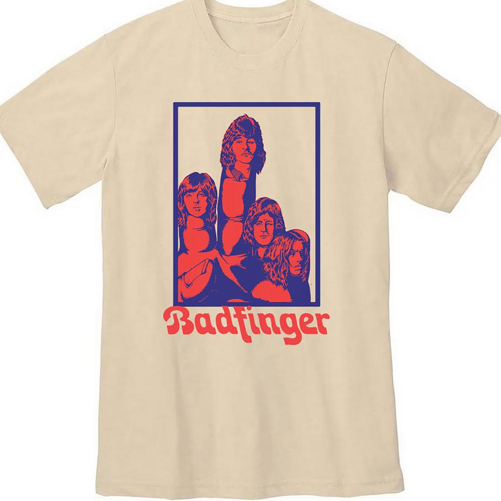 HOT NEW Badfinger ROCK band shirt sand Short sleeve All sizes Unisex T-Shirt