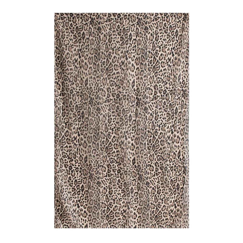 Spring  100% Mulberry Silk Scarf Women's Thin Shawl Silk Oil Painting Retro Plain Crepe Satin Premium Long Scarf