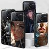 Чехол Beauty Crush Girl для Xiaomi Poco M3 X3 NFC X5 M5s M4 Pro 5G F3 Черный Силиконовый Мягкий Чехол для Телефона Coque