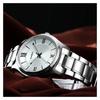 Casio CLASSIC серия простой маленький круглый часы ретро деловой модный кварцевый механизм стальной ремешок японский и корейский MTP-V005D-7B5