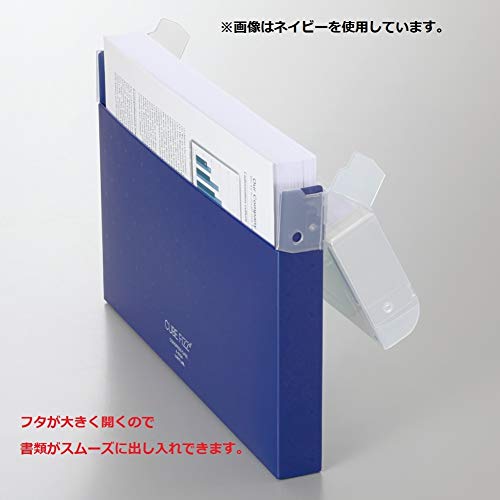 LIHIT LAB A6024-8 Футляр для документов Конгресс-футляр A4 Cube Fizz Blue Opaque