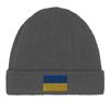 Bonnet Drapeau Ukraine En Gris