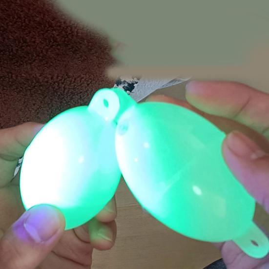Fishing Float Buoy Reusable Luminous Plastic Float Professional Fishing Accessories Water Fillable Float Bobber Night Fishing Float Fishing Tackle
