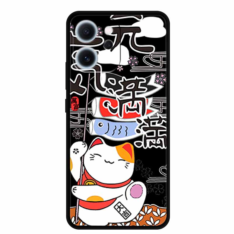 Cartoon Phone Case For Oppo Reno15 F Soft TPU Silicone Protector Relief Flower Emboss 3D Cover Funda Reno15F 15F Bumper Shield