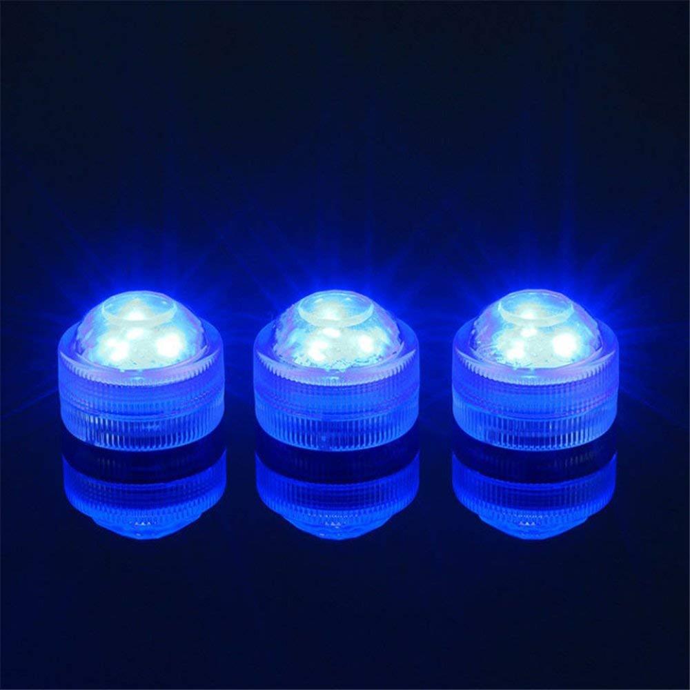 LED Underwater Light Battery Powered Atmosphere Lamp RGB Night Light With Remote Control