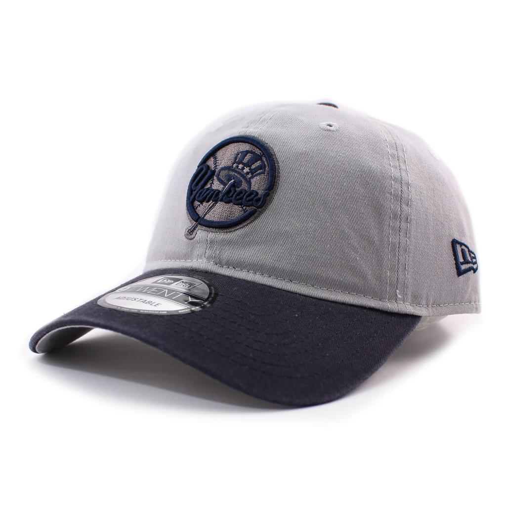 New Era Cap 9TWENTY Strapback New York Yankees MLB Batting Practice Strapback Cap Graphite New Era New York Yankees 920 Hat Low Profile