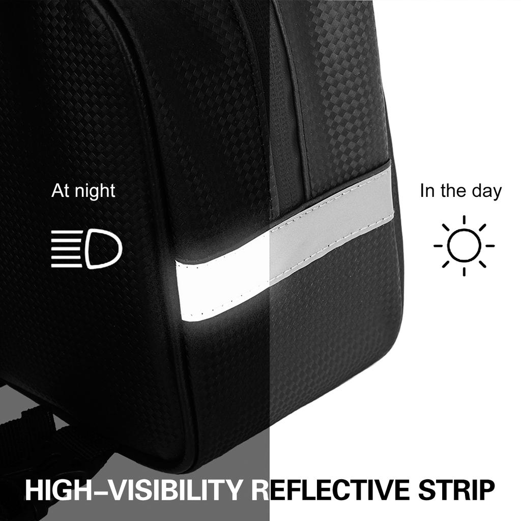 4.5L Bicycle Rear Rack Bag Waterproof Bike Handlebar Bag Cycling Pannier for Bicycle Motorcycle