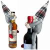 Bottle case decoration Christmas gnome gift idea Santa Claus dwarf
