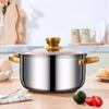Deepened Stock Pot Thickened Induction Pot Kitchen Accessories  Oven, Gas and Dishwasher Safe