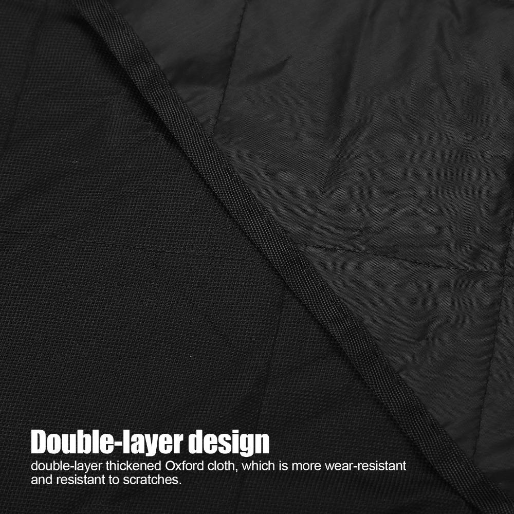Thick Padded Layer Front Dog Seat Mat 600D Oxford Cloth Car Dog Protector Daily Driving Commute