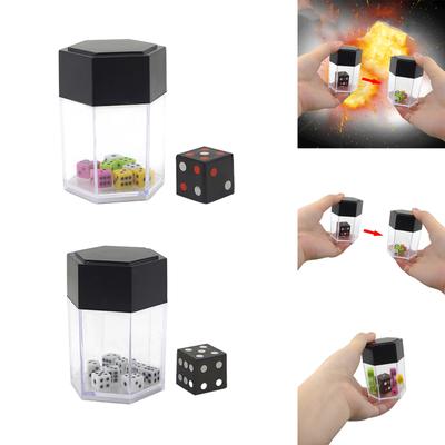 Волшебные взрывные игральные кости уличная игрушка фокусы новинка гэг игрушка для детей взрослые фокусы крупным планом реквизит легко управлять