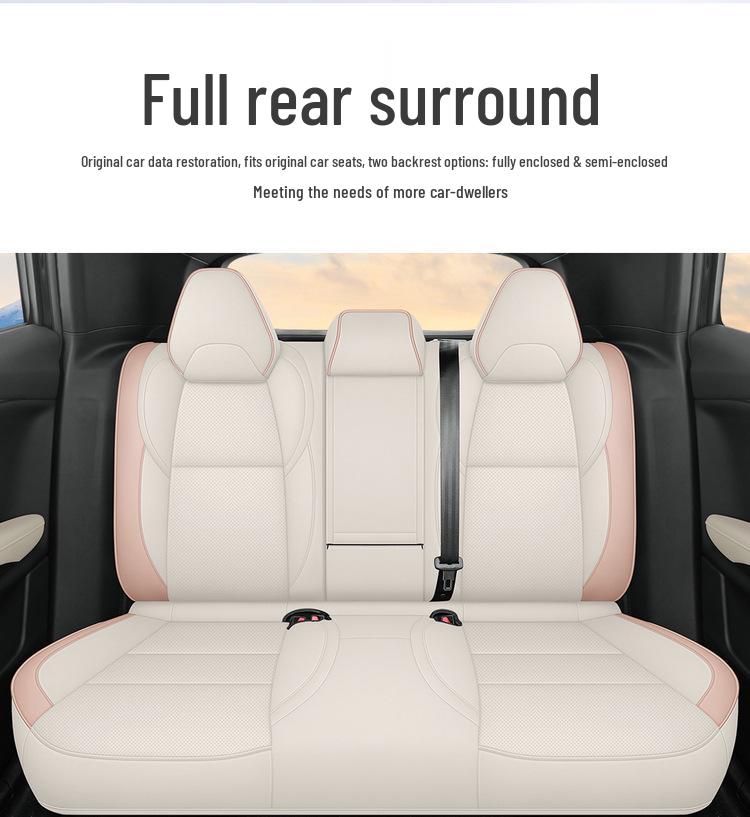 Lynk & Co 06 Energy Efficient Leather Seat Cushions - Five-Seater, All-Season Use