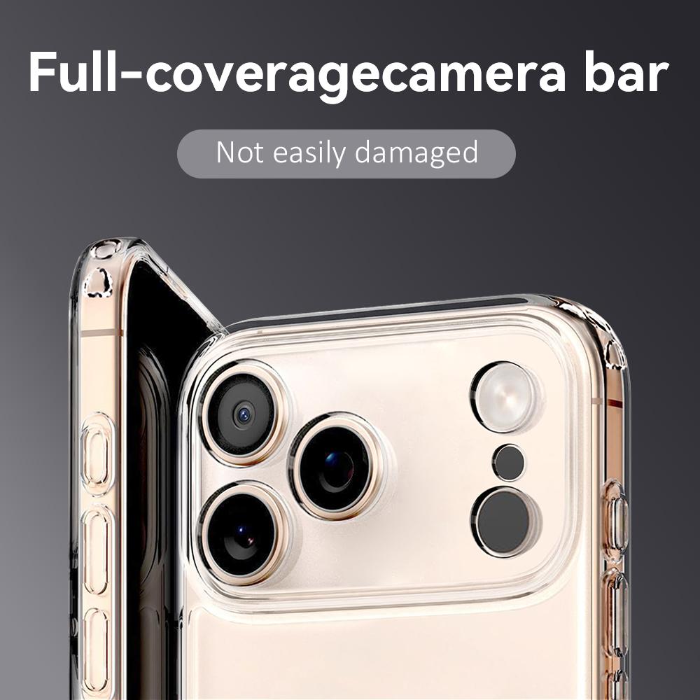 Funny Goose Phone Case For iPhone 17 16 15 14 13 12 Pro Max Plus With Magnetic Crystal Clear Case Wireless Charge