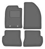 Велюровые графитовые коврики для: Хэтчбек Ford Fusion (2002-2005 гг.)