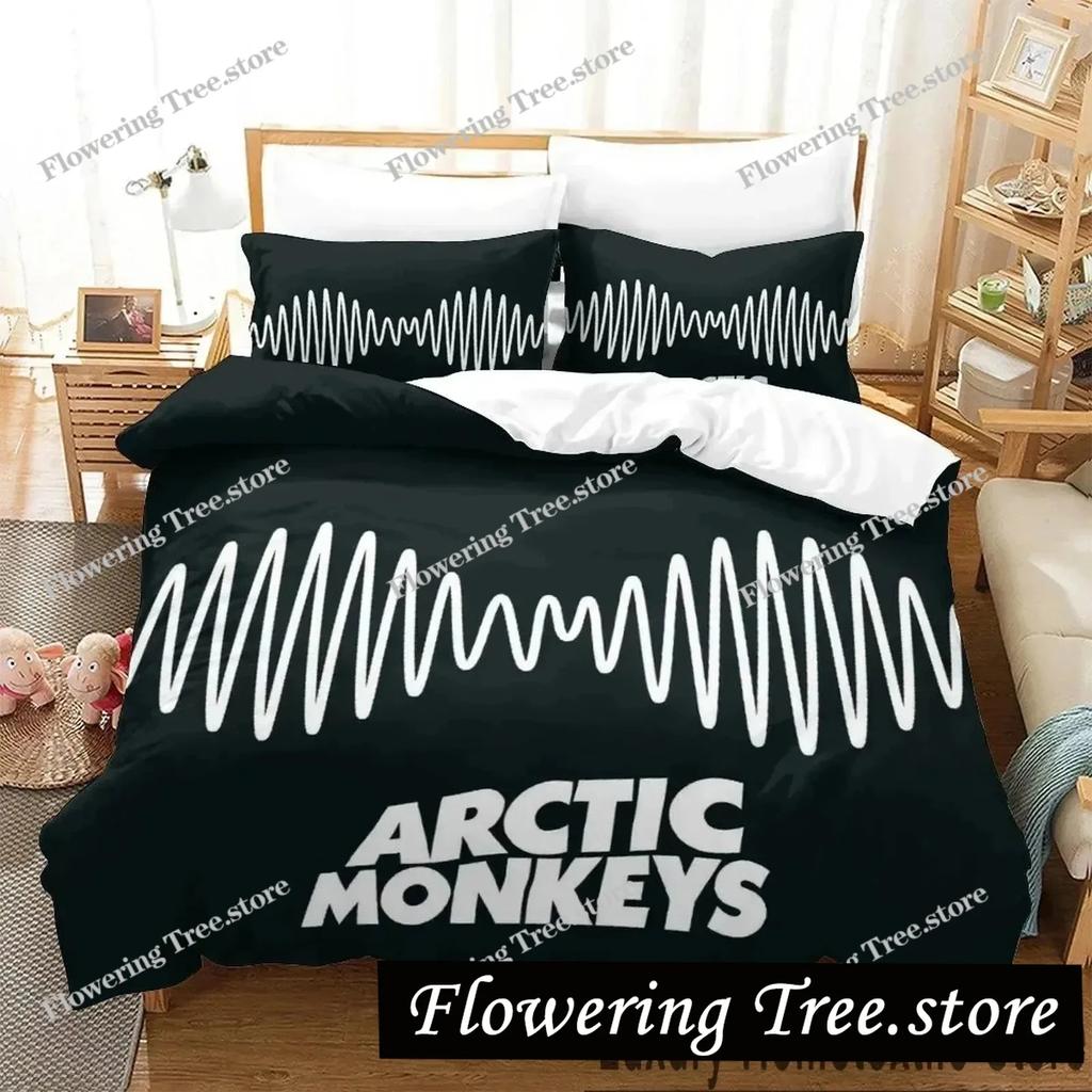 3D Печать A-Группа Arctic Monkeys Комплект постельного белья Пододеяльник Постельный комплект Одеяло Наволочка Одеяло king Queen Size Мальчики Взрослые 025