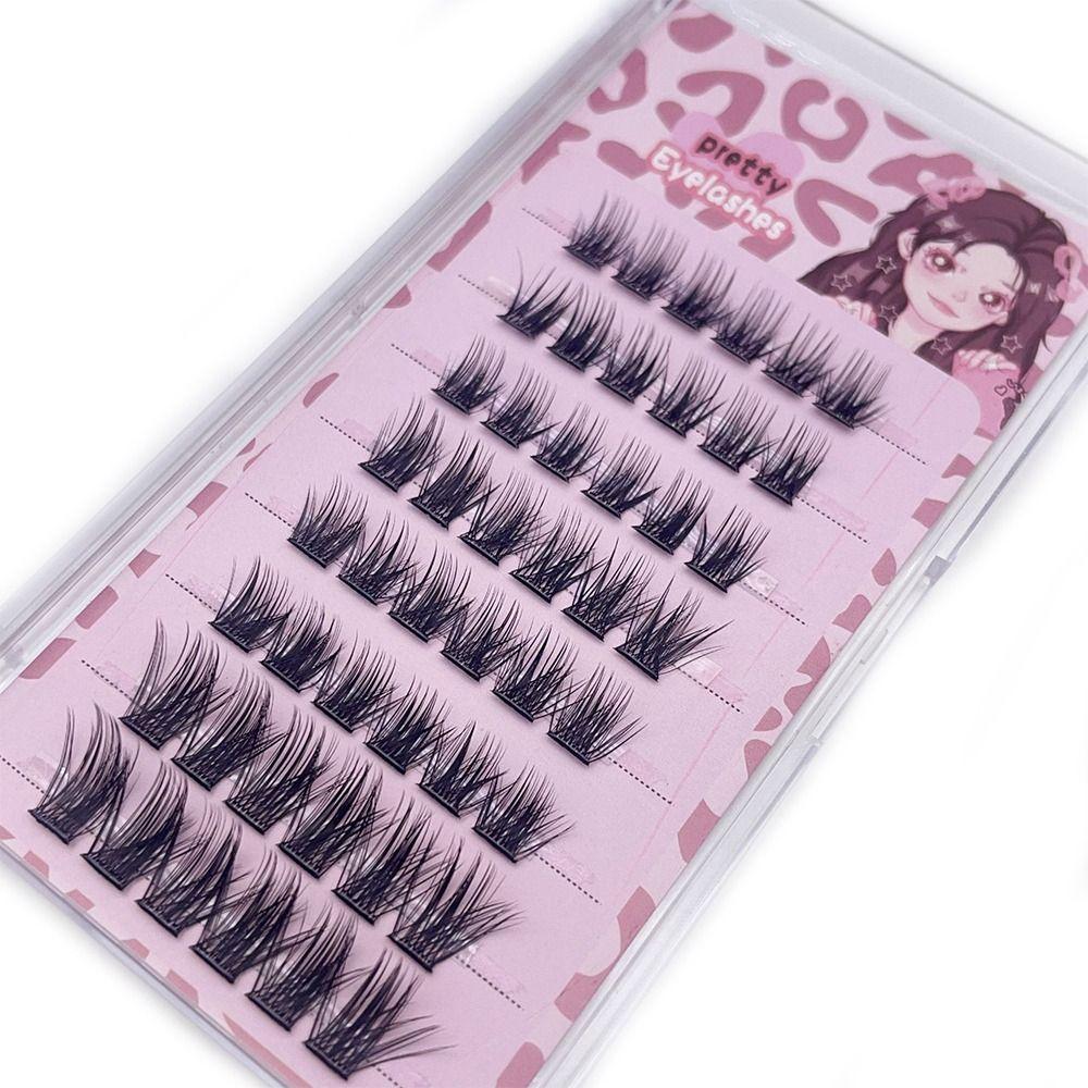 Клей не нужен Самоклеящиеся ресницы Самоклеящиеся предварительно приклеенные ресницы для начинающих