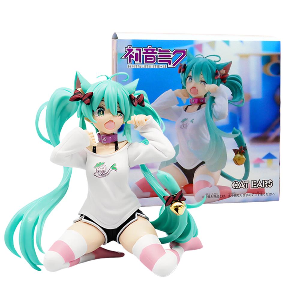 20 см аниме Hatsune Miku X Cinnamoroll фигурка аниме периферийные коллекционные модели декоративные украшения дети кавайный подарок