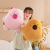Capybara Plush Toy Kapibara Winter Hand Warmer Throw Pillow Student Antifreeze Ugly Cute Doll Female Hand Warmer