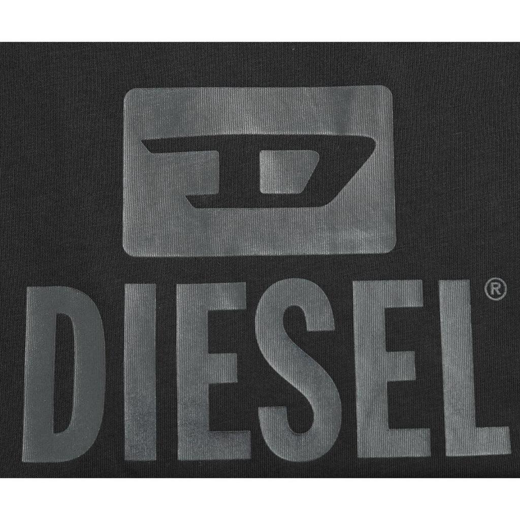 Diesel Mens Monotone Logo T-Shirt