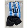Джерси Месси 10 с белыми и синими полосками