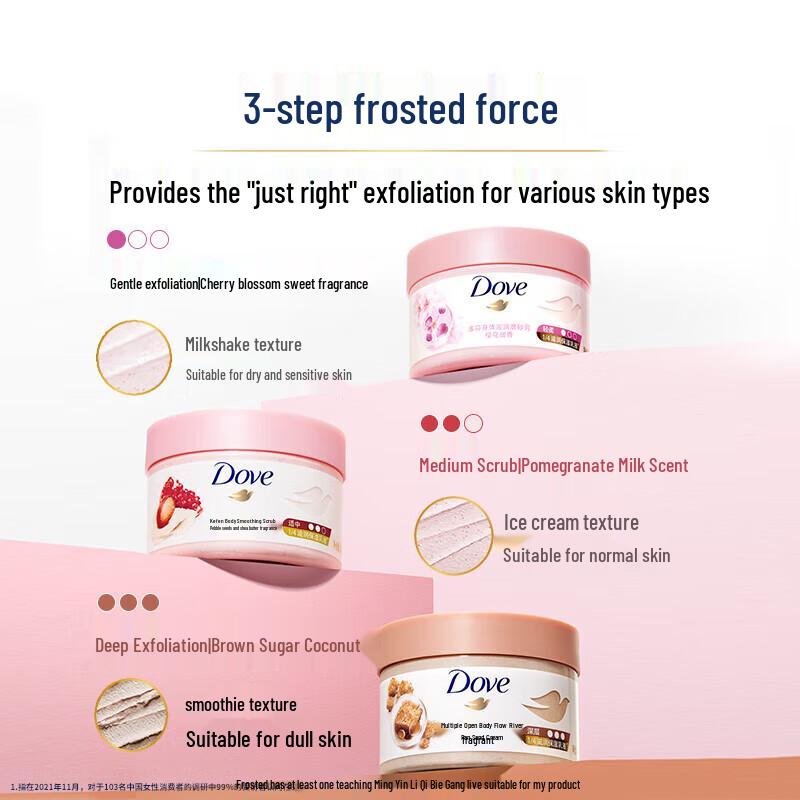 Dove Cherry Blossom Body Scrub