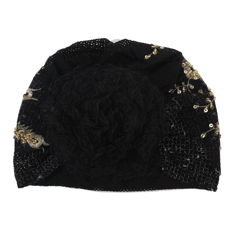 Women Muslim Hijab Lace Lnner Hijab Cap Cotton Stretchy Hat