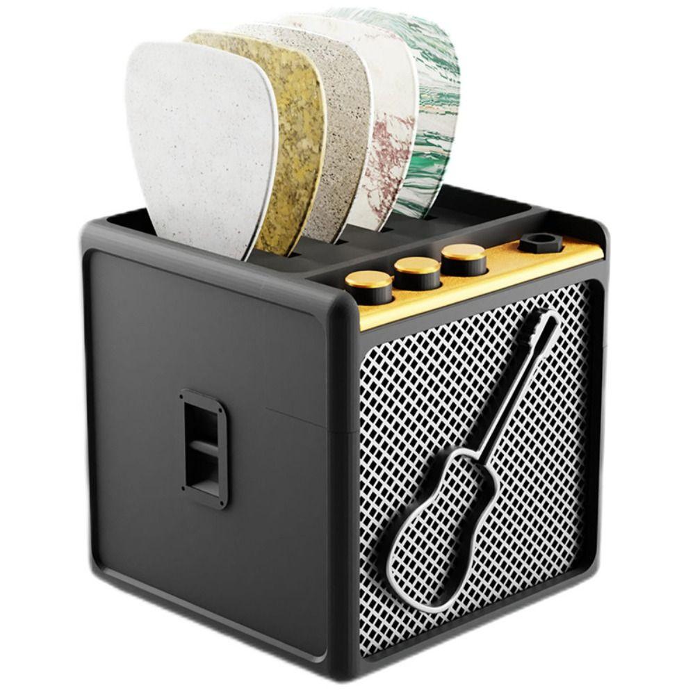 3D Printed Guitar Picks Organizer Portable Guitar Picks Storage Case Guitar Pick Holder  Guitarists