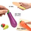 CARLORBO Toy Play House Fresh Vegetables Fruits Wooden Magnetic Fruit Vegetable Set Montessori Toy In Wooden Box & Cut! & Children's