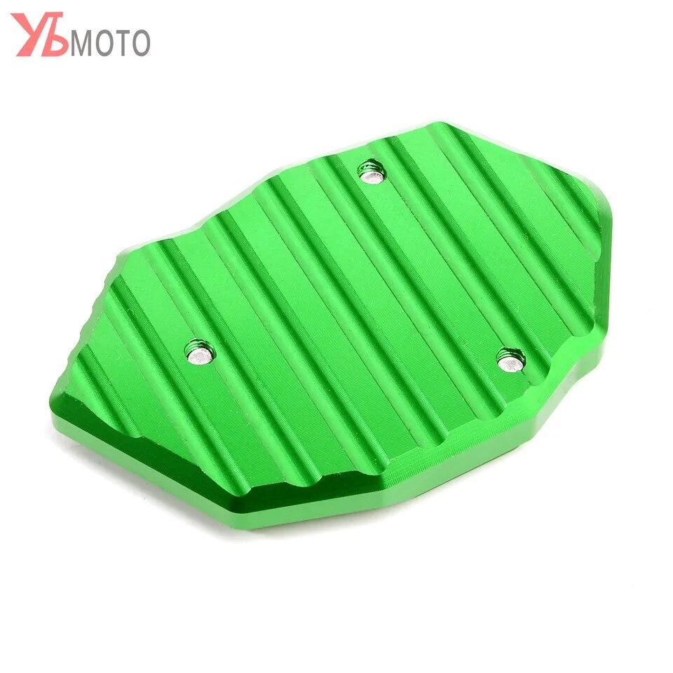 Kickstand Foot Side Stand Extension Pad Support Plate For KAWASAKI Versys1000 VERSYS 1000 SE VERSYS X300 VERSYS X250 Accessories