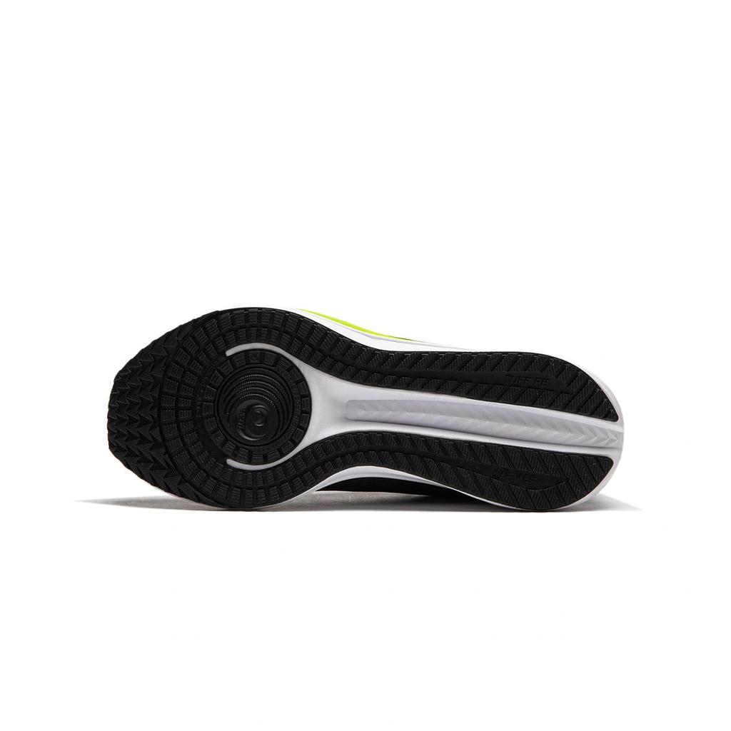 Li Ning Kids Running Comfortable Durable Casual Simple Running Shoes Kids Running Shoes Black Thunder-Gray YKFT078-7