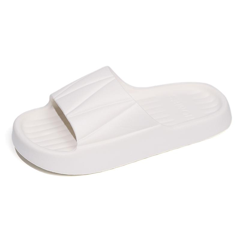 Модные мужские и женские тапочки для ванной, летние новые сандалии из ЭВА с мягкой подошвой на платформе, нескользящие, для пар, для прогулок, пляжные шлепанцы