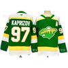 Custom Embroidered Minnesota Hockey Jersey Men Sportswear Poly Blend Performance Uniform