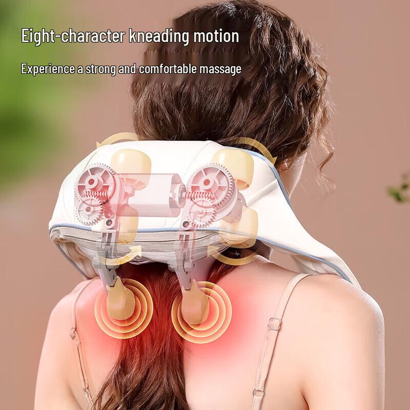 CHIGO 6D Kneading Neck & Shoulder Massage Shawl CN plug (adapter included)