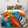 Пододеяльник с 3D-принтом, комплект постельного белья с животными, полиэстеровая наволочка, новый 2025, оптовая продажа, благородный и удобный комплект серии «Животные»
