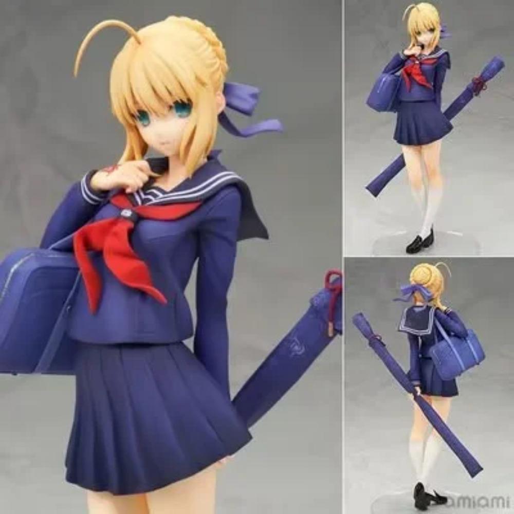 Fate/Stay Night Master Altria 1/7 Caster Plain Clothes Nero Claudius Saber Jinku no Anime PVC Action Figure Toy Game Model Doll