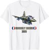 Франция Военный Истребитель Dassault Mirage 2000D Мужская Футболка с Коротким Рукавом Повседневная 100% Хлопок Футболка